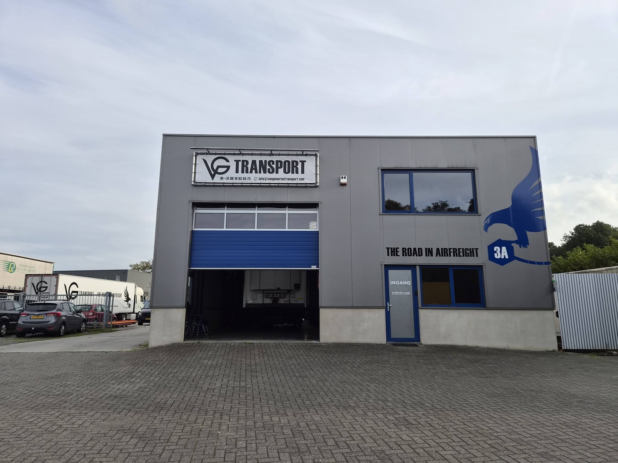 Vestiging van VG Transport aan de Beitel 3A in Kerkrade